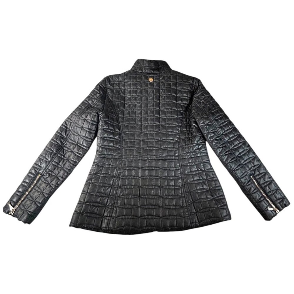 🖤 KATE SPADE Black Quilted Puffer Jacket • Size Small 🖤 - Picture 3 of 8